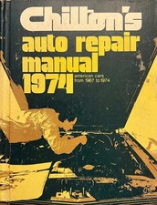 Chilton's Auto Repair Manual American Cars 1967-1974 picture