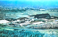 1960s Aerial View Goodyear Aerospace Building Complex Akron Ohio Postcard picture