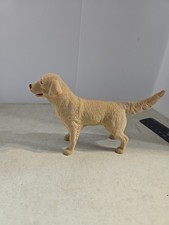 Vintage Flock Hair Lab Retriever Dog Figurine 4