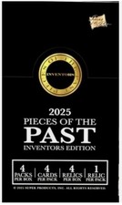 2025 Pieces of the Past Inventors box. Hunt for 1/1's, Autos, and redemptions picture