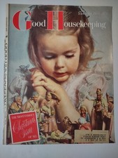 Good Housekeeping Most Famous Christmas Issue COVER ONLY Dec 1955 Vintage Print picture