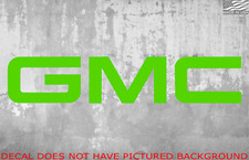GMC Decal Sticker Vinyl picture