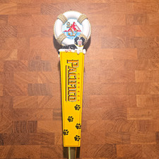 Pacifico Cerveza Beer Tap Handle Knob w/ Dog Lifebuoy Nautical Breweriana BNIB picture
