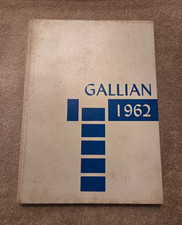 VINTAGE 1962 THE GALLIAN GALLIPOLIS, OHIO YEARBOOK. picture