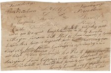 1791  Rehoboth, MA, Sends Muster Warning To Soldier Demanding His Appearance picture