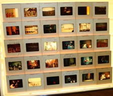 Lot Vintage 35mm Slides OLD Air Force Army Barracks GI Beach Diner Beach 03  XS picture