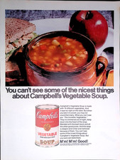 1967 Campbells Vegetable Soup Nicest Things Vintage Color Print Ad LIFE Dec 15 picture