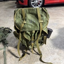 US Army USGI US LC-1 Large ALICE Combat Nylon Field Pack, Frame & Pouches picture