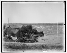 Photo:The Rapids Sault Ste Marie River View 1890s picture
