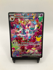 2026 POKEMON 30TH CELEBRATION SYLVEON EX 153/128 picture