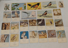 Vintage Antique Bird Ephemera Card Lot, Arm & Hammer & Kellogg's Cereal Inserts picture