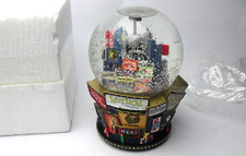 2001 Bloomingdale's Broadway Musical Snow Globe Twin Towers Lion King Rent  picture
