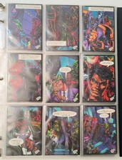 TRIBE: THE INTRO (Press Pass/1993) Complete Card Set of 90 + Issue #1 & 2 Comic picture