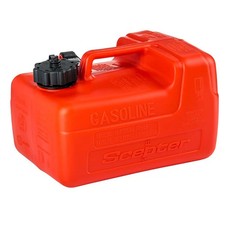 Scepter 3.2 Gallon Portable Marine Fuel Tank w/ Gauge | 08580 Gasoline Red Can picture