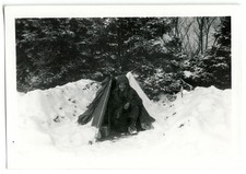Original WWII Photo US Army GI Battle of Bulge Belgium 1945 picture
