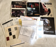Vintage Porsche 356 Restorer Guide, Book, Catalog Lot & Historical Project Notes picture