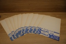 Vintage Purity Maid Bread Paper Wrappers Advertising Lot of 10 Blue White picture