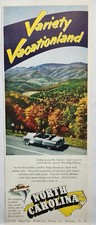 1951 North Carolina Blue Ridge Parkway MCM Original Print Ad Life Magazine 50's picture