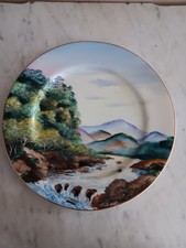  Occupied Japan Handpainted  Plate Signed Mitiko picture