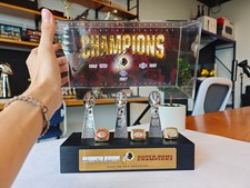 Washington Redskins Super Bowl Ring Trophy Display Case Championship Collection picture