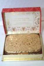 Vintage “Love Pat” Face Powder Van Cleef & Arpels Mirrored Gold Compact Orig Box picture