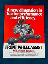 1981 International Harvester Dealer Specifications - Tractors 86 Series B Spec picture