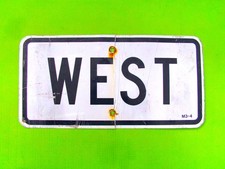 OBX Rare, Vintage, Authentic Retired NC DOT Sign: 