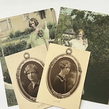 Antique & Vintage Photograph Beautiful Captivating Young Women Seattle WA picture