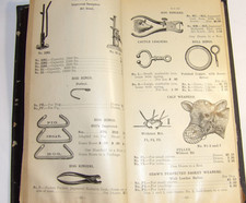 VTG 1913 SALESMAN'S HARDWARE CATALOG BIKES/FISHING/TOOLS/BASEBALL/LOCKS/KNIVES+ picture