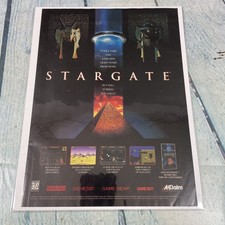 1995 Stargate Video Game Vintage Print Ad/Poster Pinup Promo Art Magazine Page picture