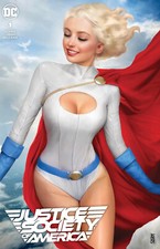 JUSTICE SOCIETY OF AMERICA #1 (NATHAN SZERDY EXCLUSIVE VARIANT)(2022) ~ DC picture