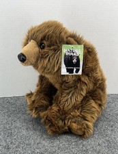 Yellowstone National Park Brown Grizzly Bear Plush 12