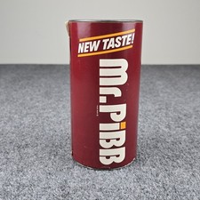 Vintage Mr. Pibb “Put It in Your Head” Rare Puzzle Canister 7.5″ Unopened Promo picture