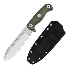 Kizer Drop Bear Fix 7 Fixed Knife AEB-L Blade Micarta Handle Survival Big Size picture