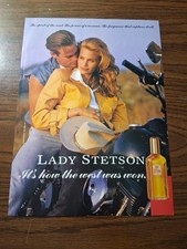 Lady Stetson Perfume Vintage Promo Print Ad 1993 8x11 picture