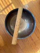 Vintage 1960s Sheridan Taunton Silversmith Footed Large Pedestal Bowl 10