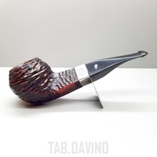 PETERSON OF DUBLIN SHERLOCK HOLMES HUDSON RUSTICATED PIPE MADE IN IRELAND picture
