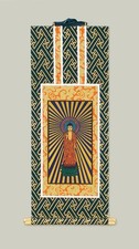 Isemura Kyoto Buddhist Altars - Principal Image Hanging Scroll, Amida Nyorai picture