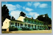 Bennington Vermont VT Motel Main Street Postcard 1961 picture