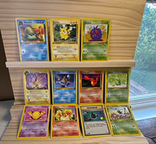 Pokémon 1st Edition/ English Team Rocket /Dark Jungle Base Set Fossil 11 cards picture