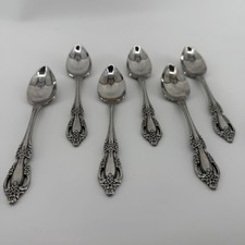 Oneida Raphael Distinction Deluxe Stainless Grapefruit Fruit Spoon 6