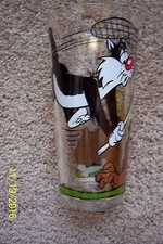 Sylvester/Tweety & Tasmanian Devil Pepsi Collector Series Glass picture