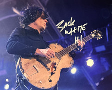 JACK WHITE Signed (The White Stripes) 8x10