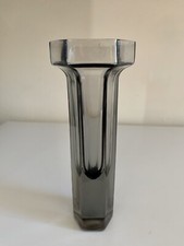 Vintage WEDGWOOD England FRANK THROWER 'Brutus' MIDNIGHT CRYSTAL Bud Vase picture