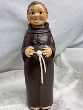 Vintage Monk Decanter V Goebel Western Germany  1956  Figural Friar Tuck 10