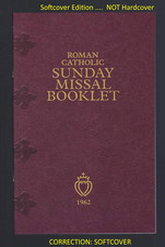Roman Catholic Sunday Missal Booklet - 1962, Tridentine Rite picture
