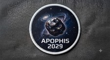 Apophis 2029 Asteroid Space Planet 3 Inch Iron Sew Dye Sublimation Patch Badge picture