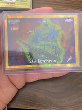 2025 Ship Dutchman Topps Chrome GOLD /50  Sapphire SpongeBob SquarePants #130 DH picture