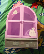 Japanese Plastic Organizer mini Obakenu adorable Ghosts Stationary cabinet picture