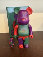 Medicom Toy Bearbrick GUESS SPORT LOGO 400% 100% Be@rbrick LTD Multi Color US picture